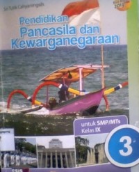 Image of Pendidikan Pancasila dan Kewarganegaraan 3