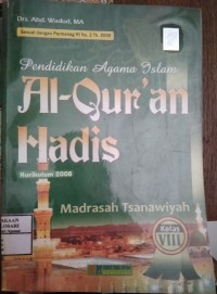 Image of Pendidikan Agama Islam Al-Quran Hadis VIII