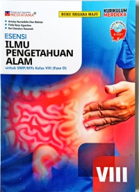 Image of Esensi Ilmu Pengetahuan Alam untuk SMP/MTs Kelas VIII (Fase D)