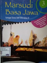 Marsudi Basa Jawa 3