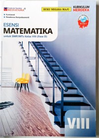 Image of Esensi Matematika untuk SMP/MTs Kelas VIII (Fase D)