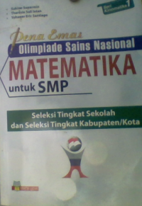 Pena Emas Olimpiade Sains Nasional MATEMATIKA untuk SMP